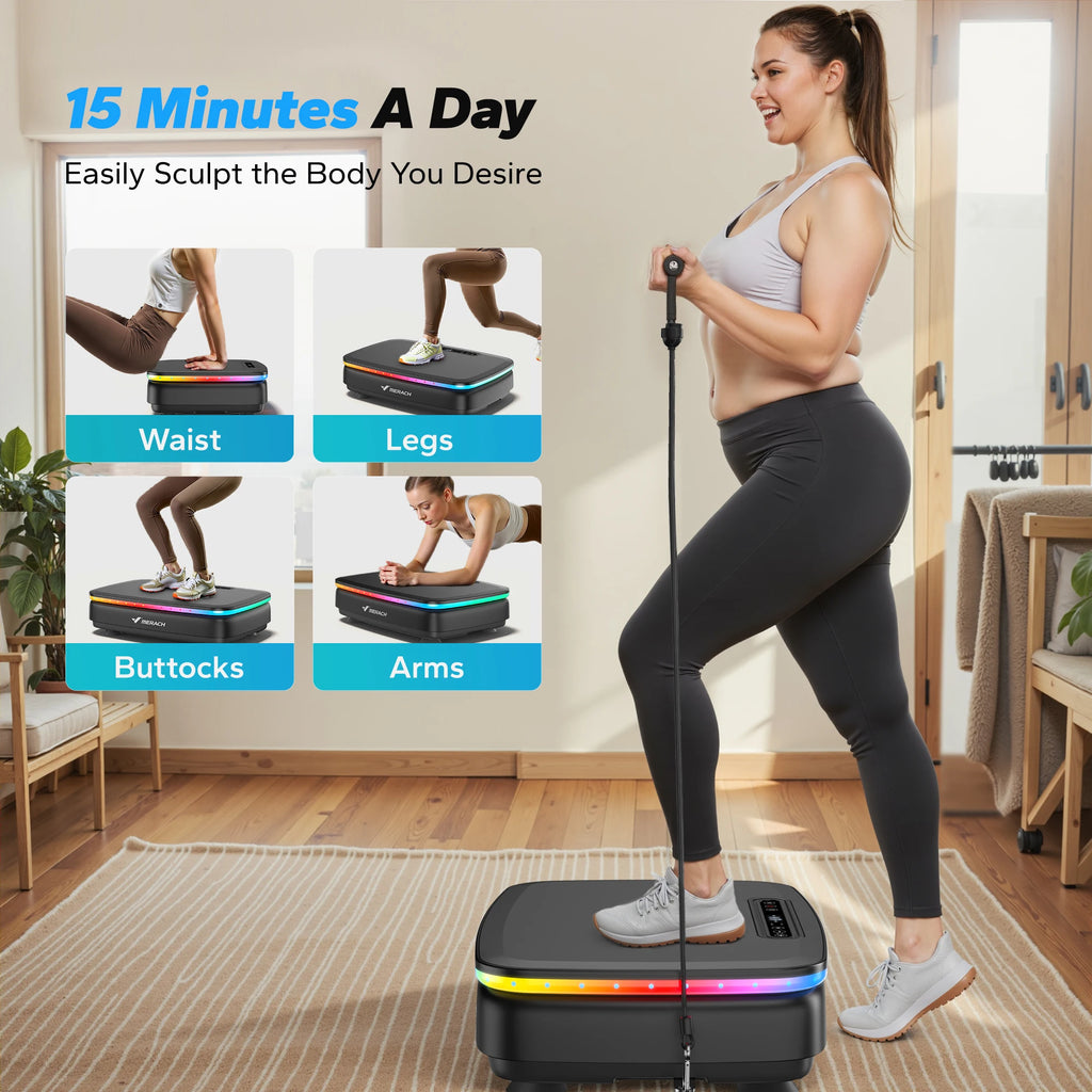 Vibration Plate - At Home Exercise Machine