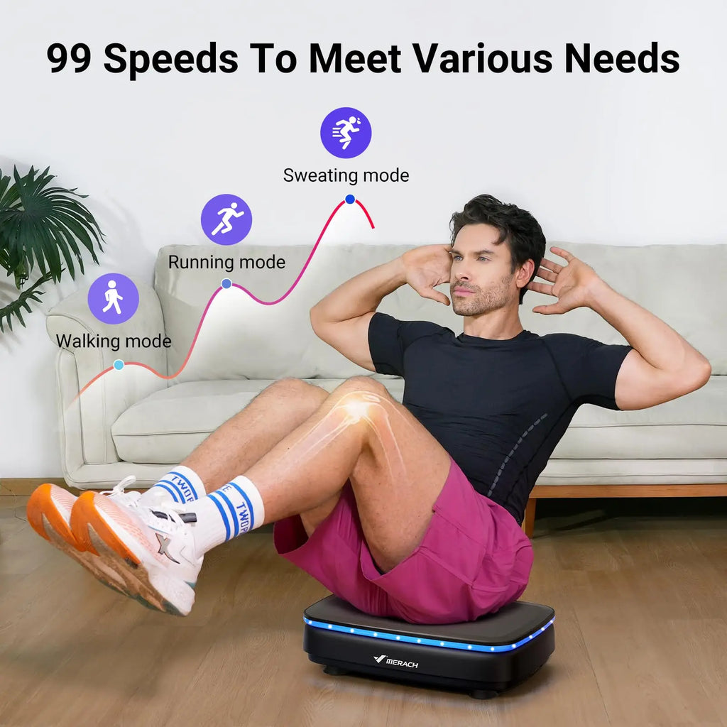 Vibration Plate - At Home Exercise Machine