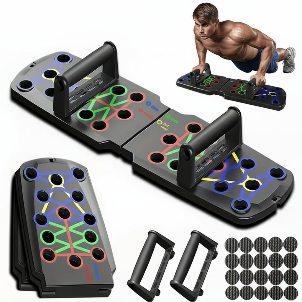 portable push up board 14 in 1 foldable
