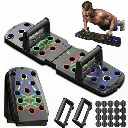 portable push up board 14 in 1 foldable